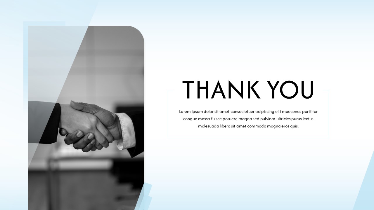 Thank You PowerPoint Template