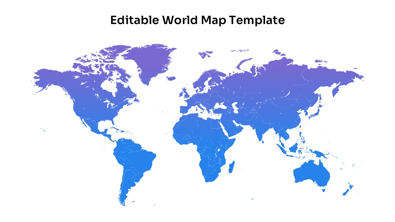 World Map PowerPoint Template