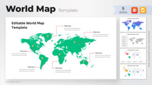 World Map Template