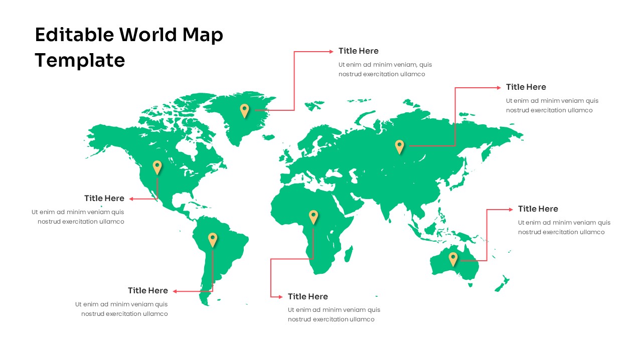 World Map slide