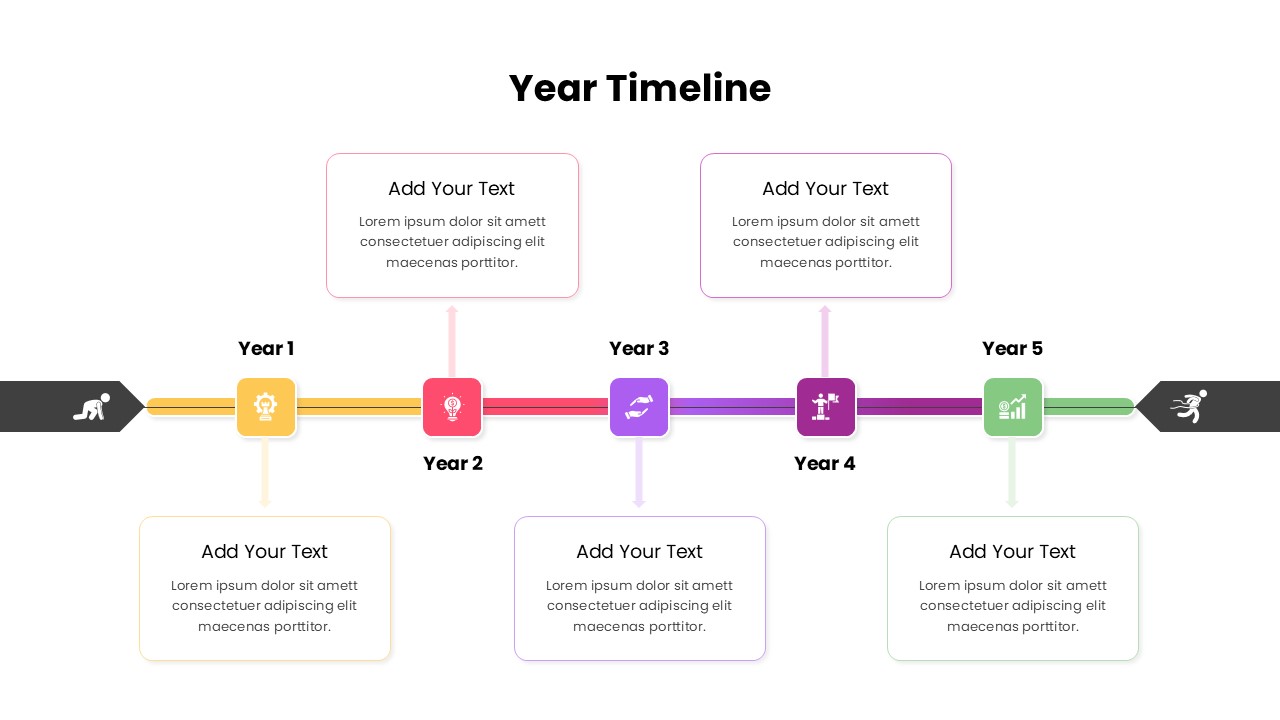 Year Timeline Template
