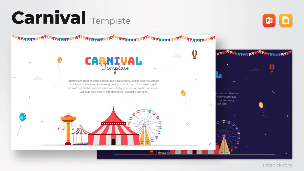 carnival template powerpoint