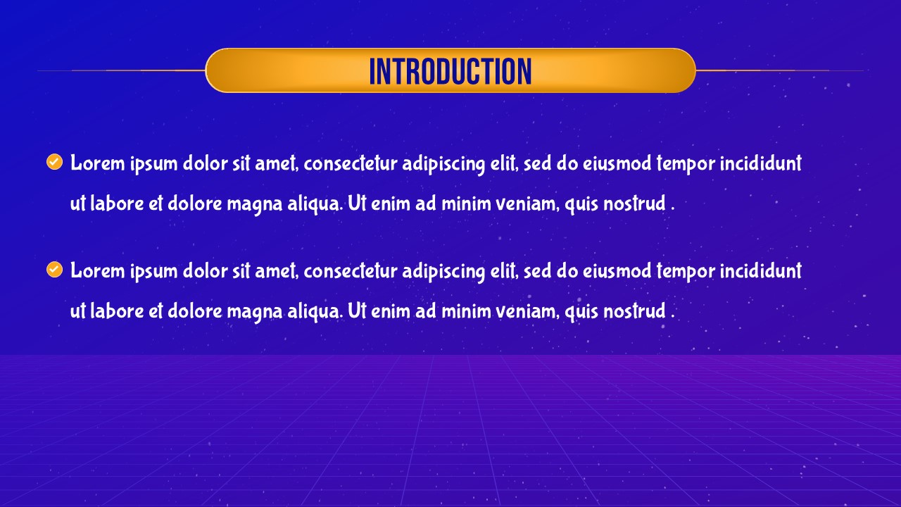 Editable Jeopardy Presentation Introduction Slide for PPT