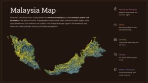 Editable Malaysia Map Google Slides Template