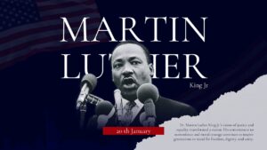 Free Martin Luther King Jr Day Presentation Template for Google Slides