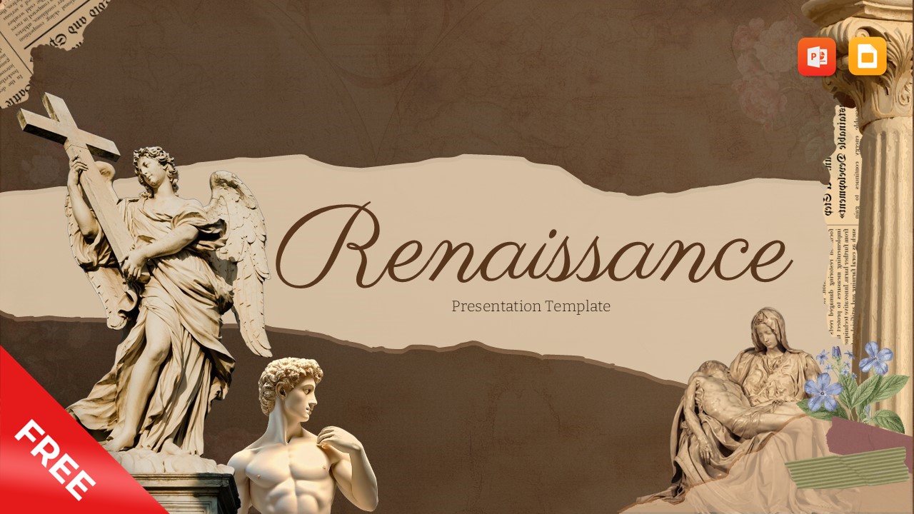 Free Renaissance Presentation Template for PowerPoint