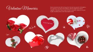 Free Valentines Day Slide for Sweet Memories Presentation