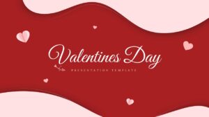 Free Valentines Day Template for Presentation Design