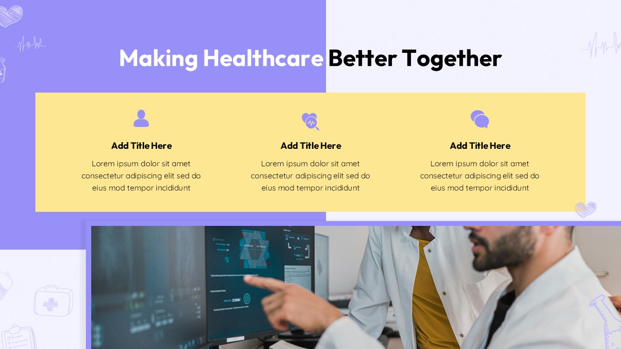 Healthcare Industry Nursing Presentation PPT Slide