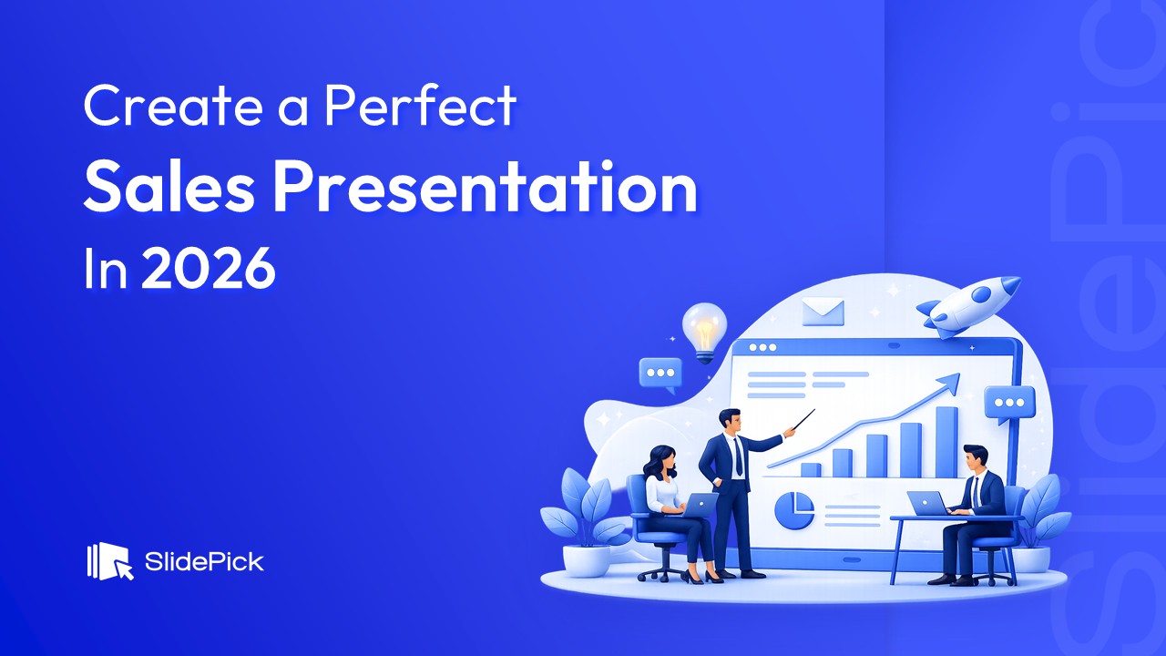 Cover Image Of Guide About Creating a Sales Presentation by SlidePick