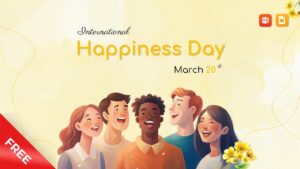 International Happiness Day Template