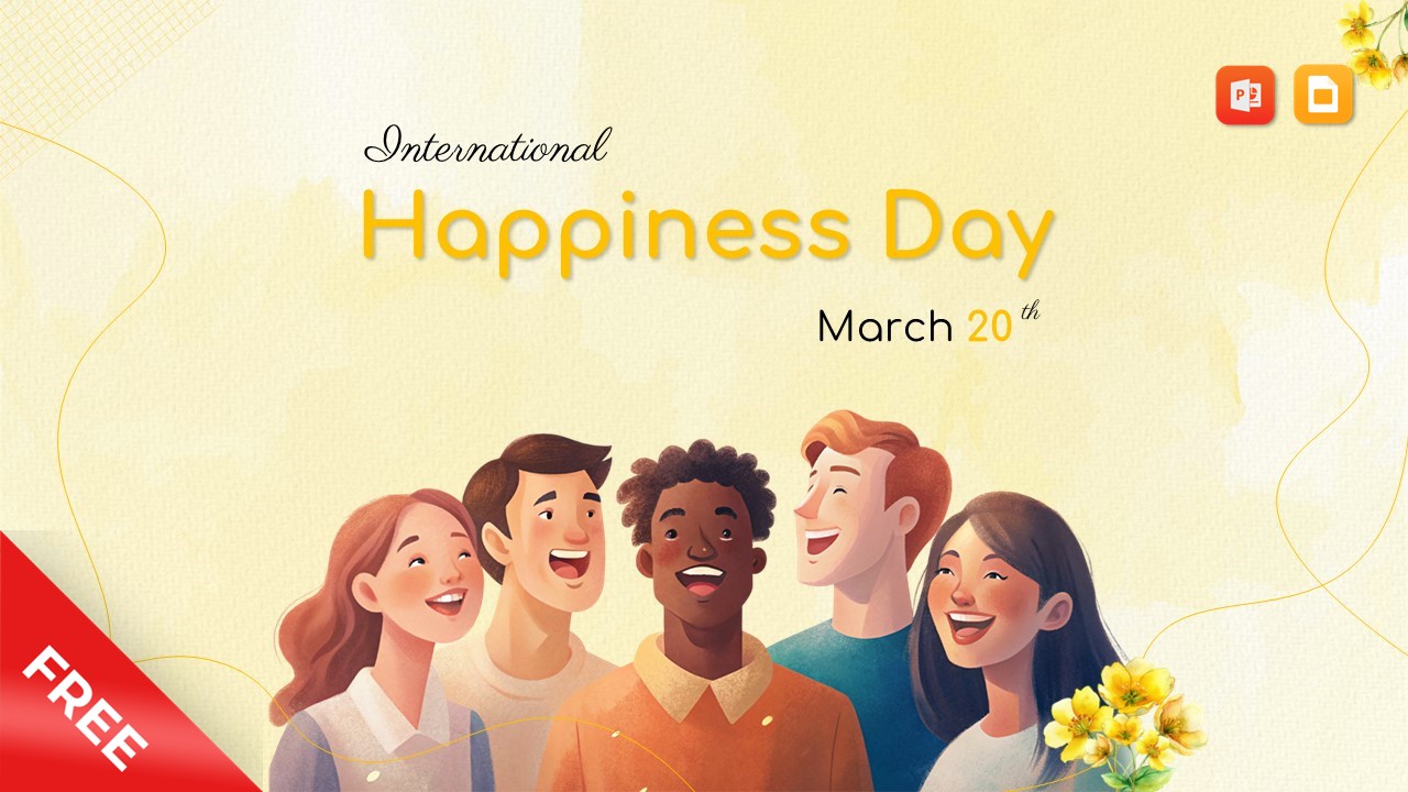 International Happiness Day Template