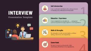 Interview Presentation PowerPoint Slide