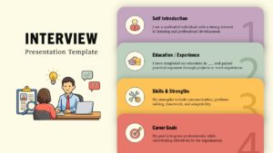 Interview Presentation Template for Google Slides