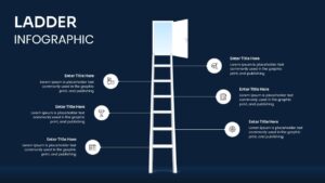 Ladder Infographic Google Slides Template