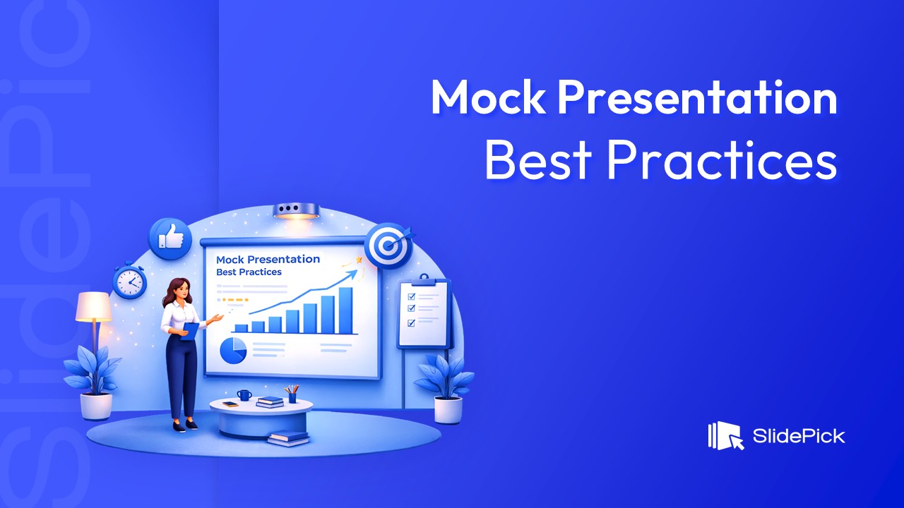 Cover Image of Mock Presentation Guide by SlidePick