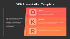 Objectives Key Results Strategy Slide for PowerPoint