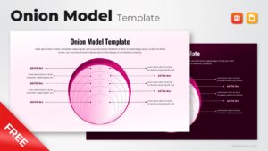 Onion Model Diagram Presentation Template