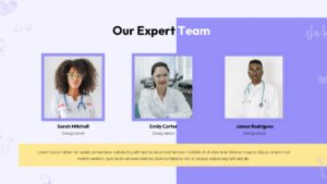 Our Nursing Medical Team Presentation Template