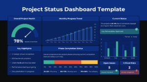 Project Status Performance Present Slide