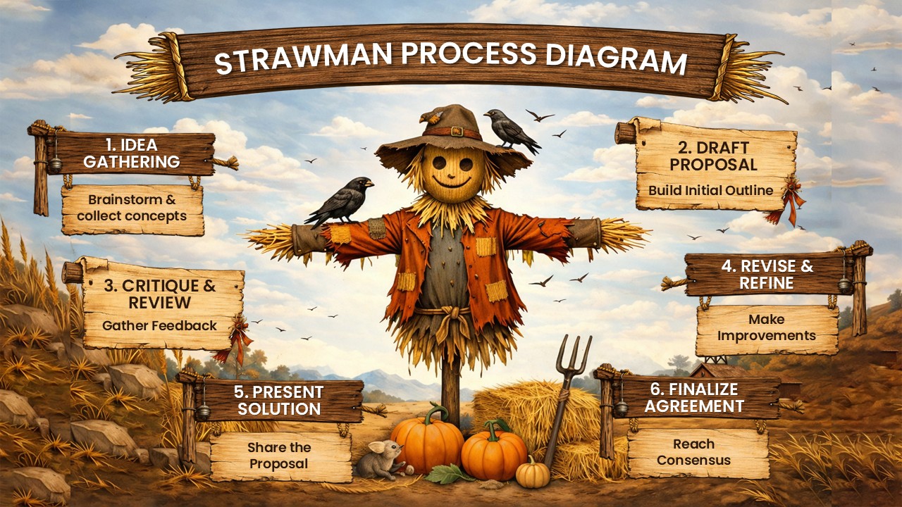 How do you make a strawman plan