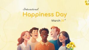 World Happiness Day Background