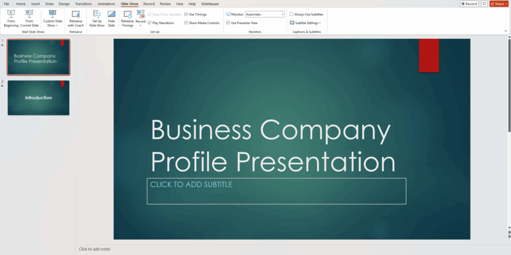 How to Run and Deliver Your Presentation  in PowerPoint Presentations