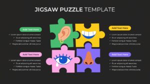 Jigsaw Puzzle Template Google Slides presentations
