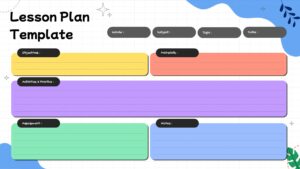 Lesson Plan Template PowerPoint Template