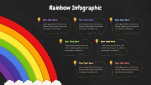 Rainbow Infographic Presentation Template
