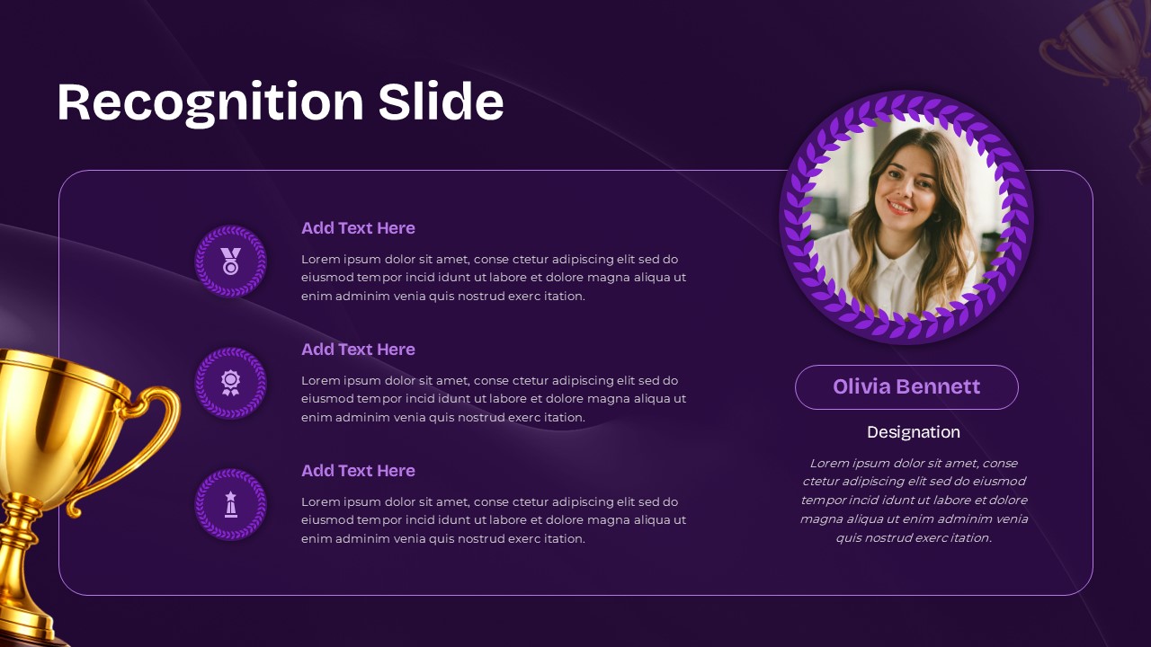 Recognition Slide PPT Google Slides Template