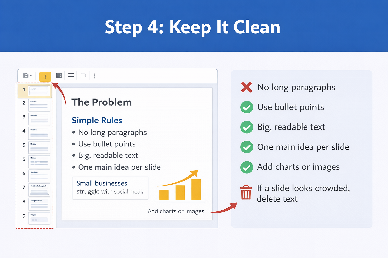 To Create a Pitch Deck in Google Slides Step 4