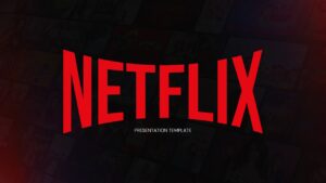 Netflix business analysis overview with Free Netflix Presentation Template