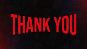 Netflix Presentation - Netflix Presentation Thank You Template